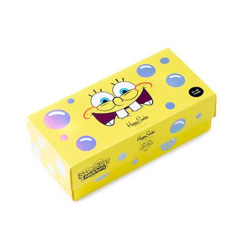 Носки Happy Socks SpongeBob 3 разноцветные 36-40 в Ойшо