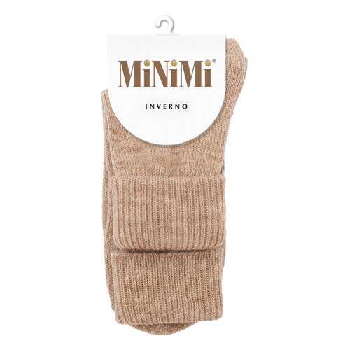 Носки женские MiNiMi MINI INVERNO 3301 бежевые one size в Ойшо