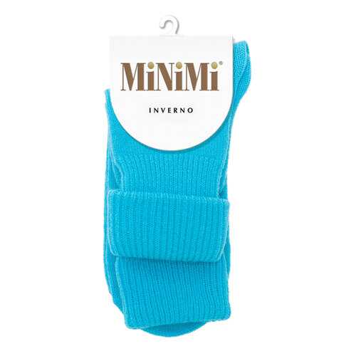 Носки женские MiNiMi MINI INVERNO 3301 голубые one size в Ойшо