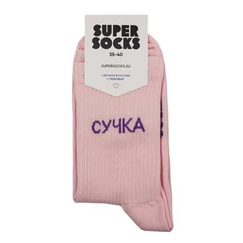 Носки женские Super Socks Suchka розовые 36-40 в Ойшо