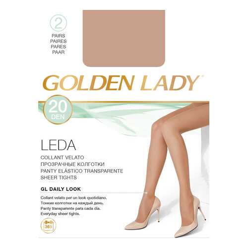 Колготки Golden Lady LEDA 20, melon, 4/L в Ойшо