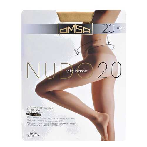 Колготки Omsa NUDO 20 VITA BASSA / Beige-Naturel (Телесный) / 4 (L) в Ойшо